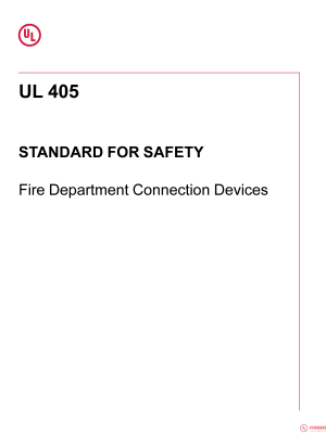 UL 405 PDF